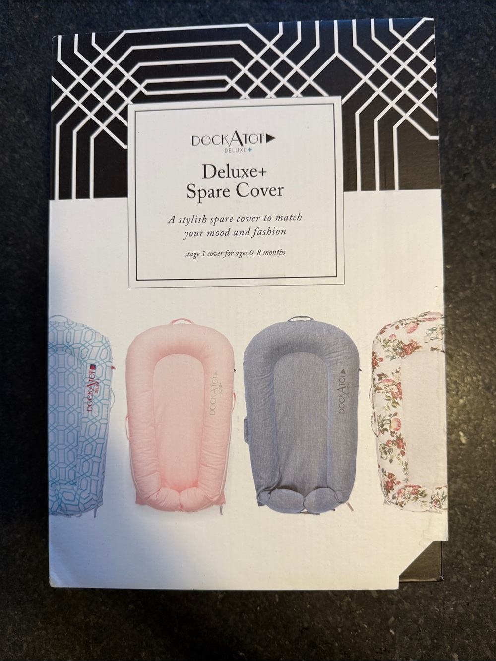 DockATot Deluxe+ Spare Cover — white